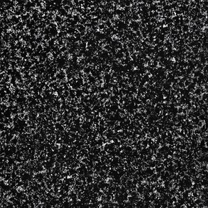 Carreau de porcelaine émaillée d'aspect granit blanc noir de type luxe